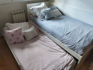 Cama nido Ikea blanca
