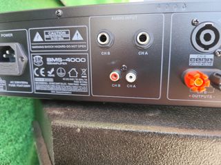 Etapa potencia 4000w Mosfet - Negra