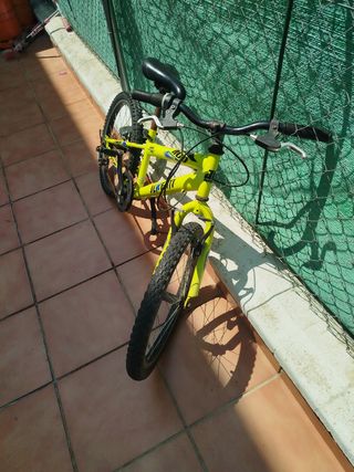Bicicleta Infantil JLWENTI amarilla