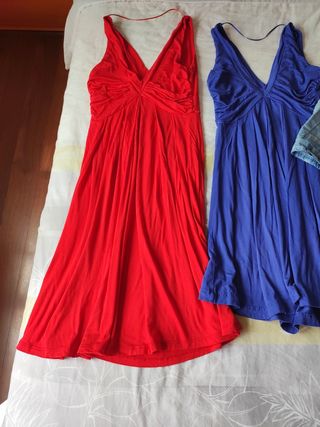 Vestidos y shorts - 3 vestidos, 2 shorts y 1 top