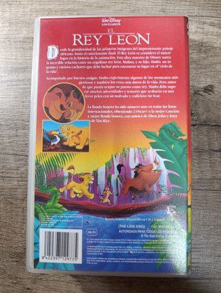 El Rey León – VHS