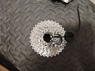 Shimano 9v: Cambio, Desviador, cassette y cadena