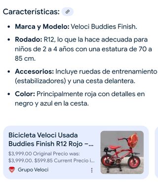 Bicicleta triciclo infantil <5 años cesta y ruedas