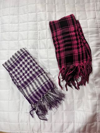2 Pañuelos | Rosa y Morado