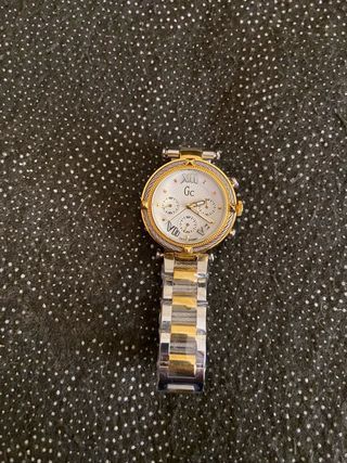 Reloj GC mujer dorado plata