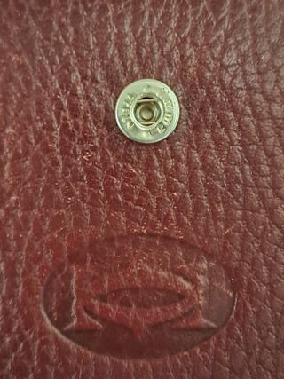 Portafoglio Cartier vintage rosso