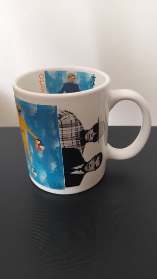 Taza y entrada vintage Pet Shop Boys