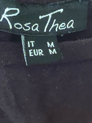 Maglia nera a maniche corte