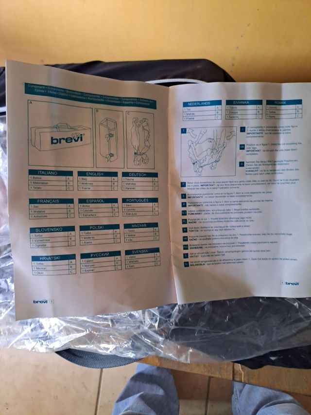 Lettino Brevi da viaggio