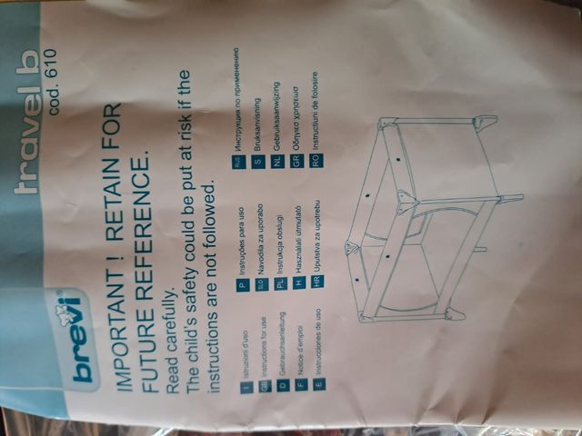 Lettino Brevi da viaggio