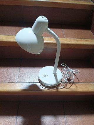 Flexo de escritorio blanco - Lámpara mesa