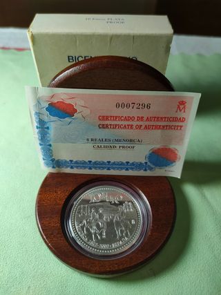 Moneda 10€ España 2002 Menorca