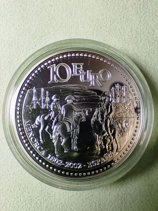 Moneda 10€ España 2002 Menorca