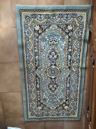 Alfombra vintage multicolor