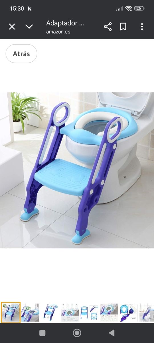 Escalera WC infantil - Asiento reductor