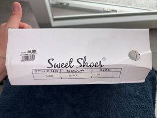 Stivali neri Sweet Shoes - Tg. 38