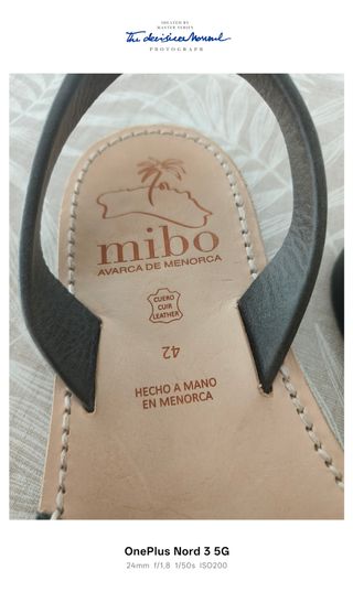 Abarcas menorquinas Mibo piel