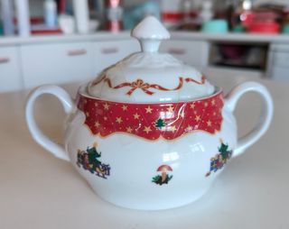 Juego de café de Navidad - Porcelana