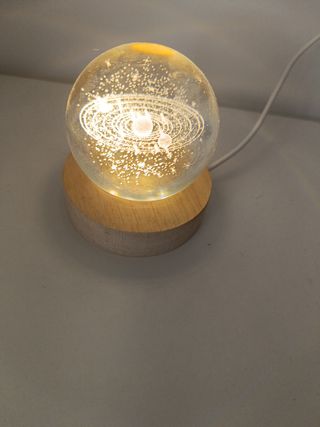 Lámpara Galaxia cristal - Decoración