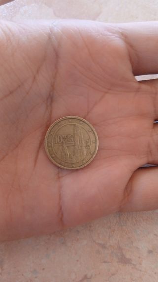 Moneda 10 céntimos Austria 2002