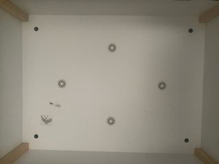 Reposapiés gris con almacenaje