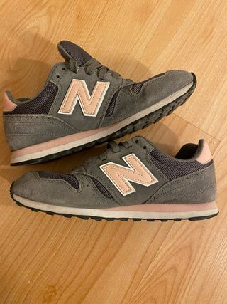 Zapatillas New Balance 373 Gris Rosa