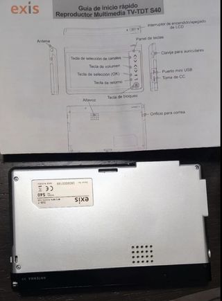 Reproductor multimedia EXIS S40 TV-TDT