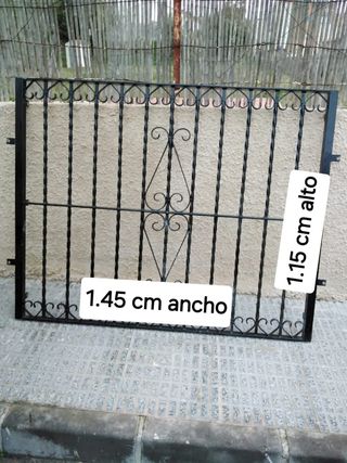 Reja ventana 1,45x1,15m