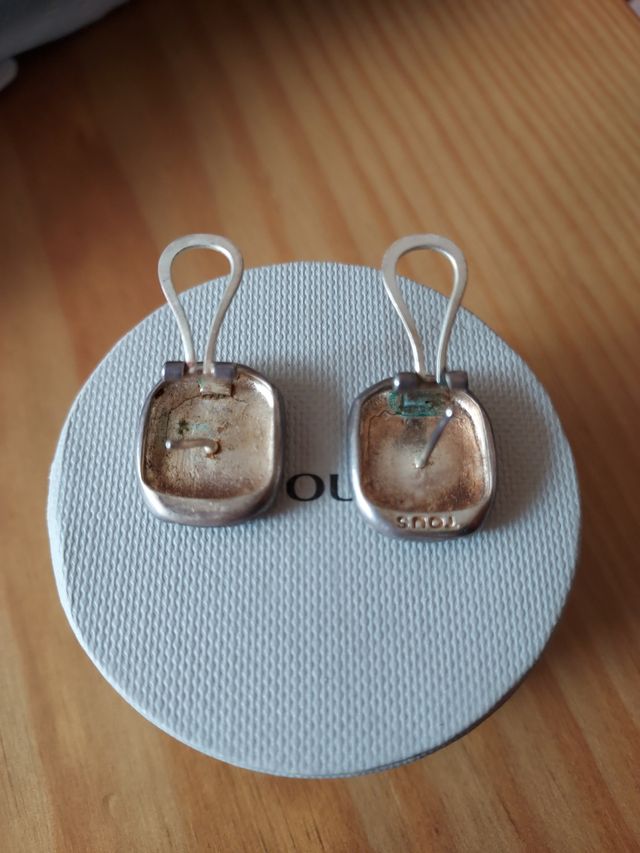 Pendientes Tous plata - cierre omega