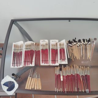 Pinceles Escoda: ¡Lote de +50 pinceles!