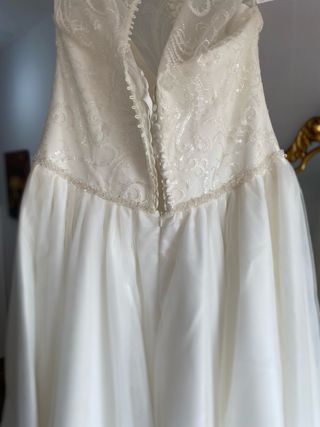 Vestido novia Anna Z Romantic 28 T52 nuevo