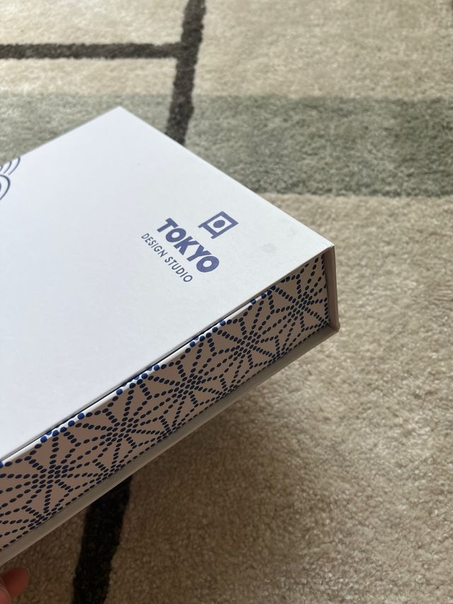 Vajilla Nippon Blue - 2 cuencos, bandeja y palillo