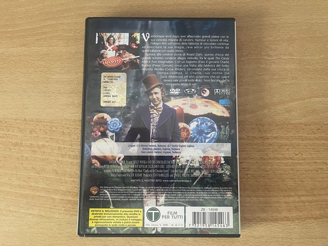 Willy Wonka DVD - Italiano