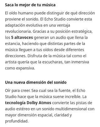 Amazon Echo Studio - Altoparlante intelligente