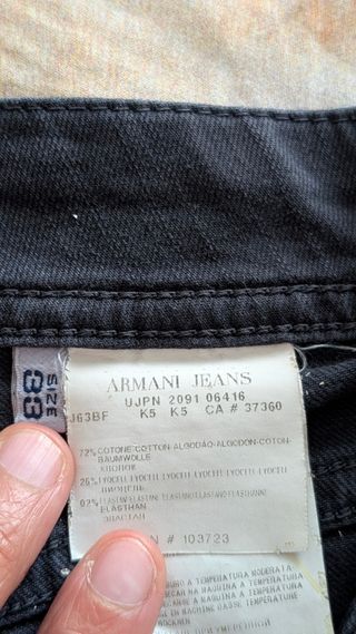 Jeans Armani Blu Tg 33, vedi foto 