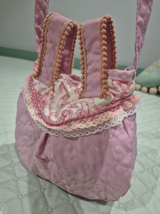 Bolso bebé niña rosa
