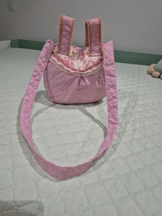 Bolso bebé niña rosa
