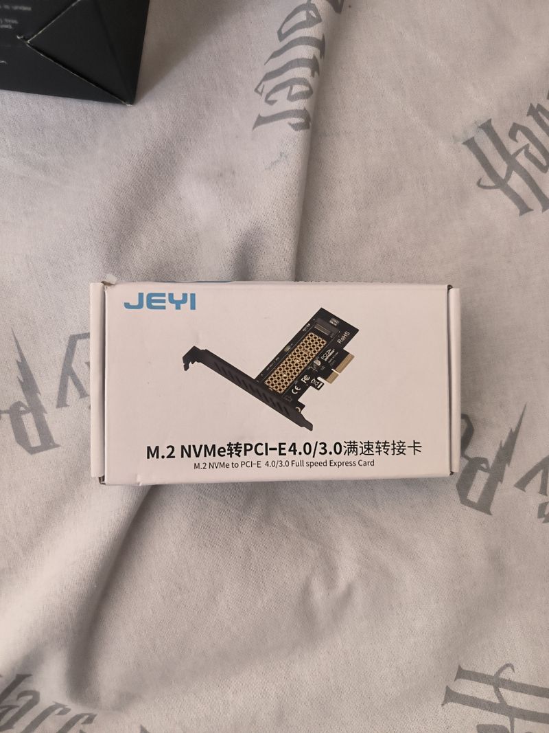 Adaptador M.2 NVMe a PCI-E JEYI