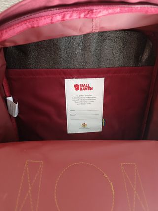 Mochila Fjällräven Kånken 16L roja