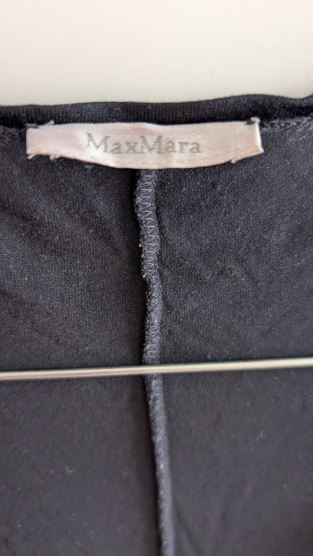 Maglia Max Mara manica 3/4 blu scuro.