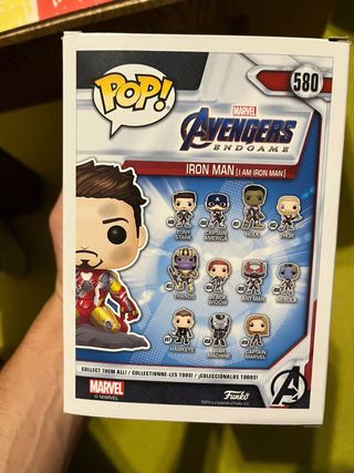 Funko Pop! Iron Man Endgame 580