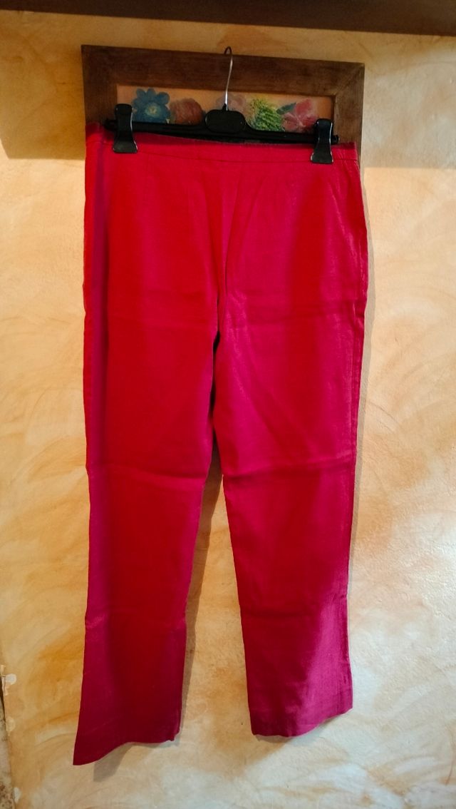 Pantaloni rossi donna