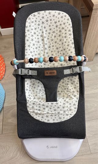 Hamaca bebè Jané - estrelles grises