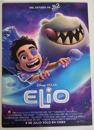 Cromos película ELIO Pixar