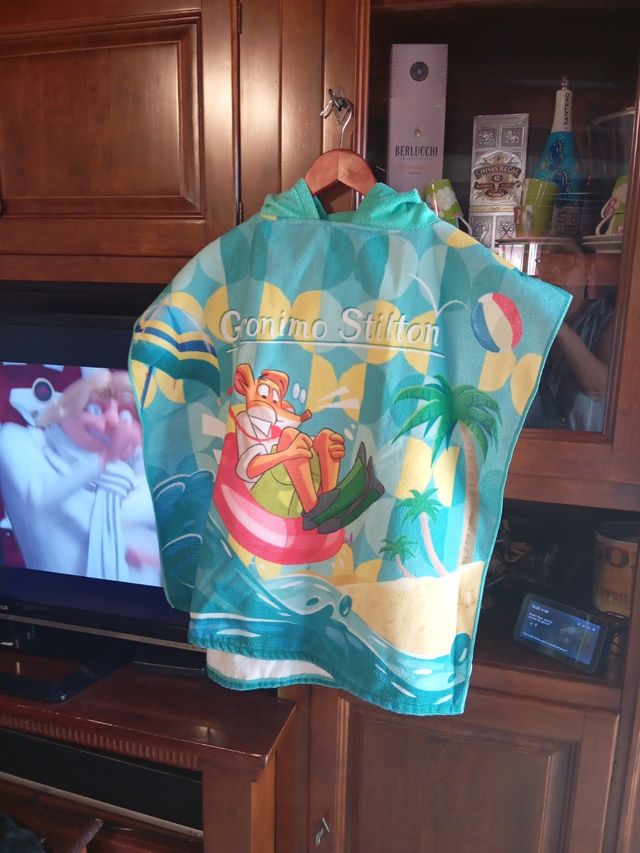 Accappatoio Poncho Geronimo Stilton
