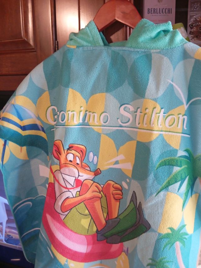 Accappatoio Poncho Geronimo Stilton