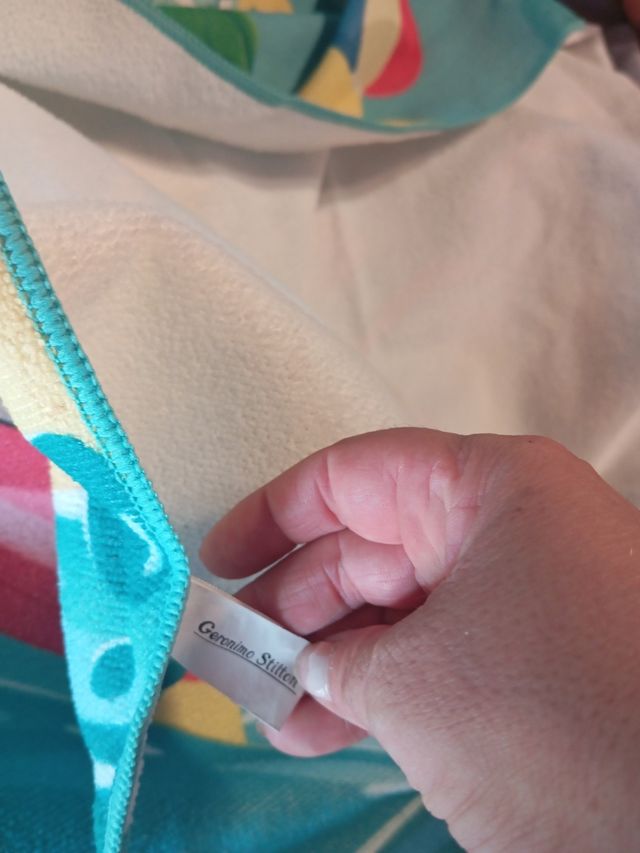 Accappatoio Poncho Geronimo Stilton