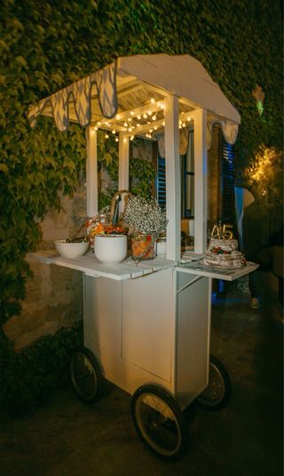 Candy bar bodas - carrito dulces. Carro para event