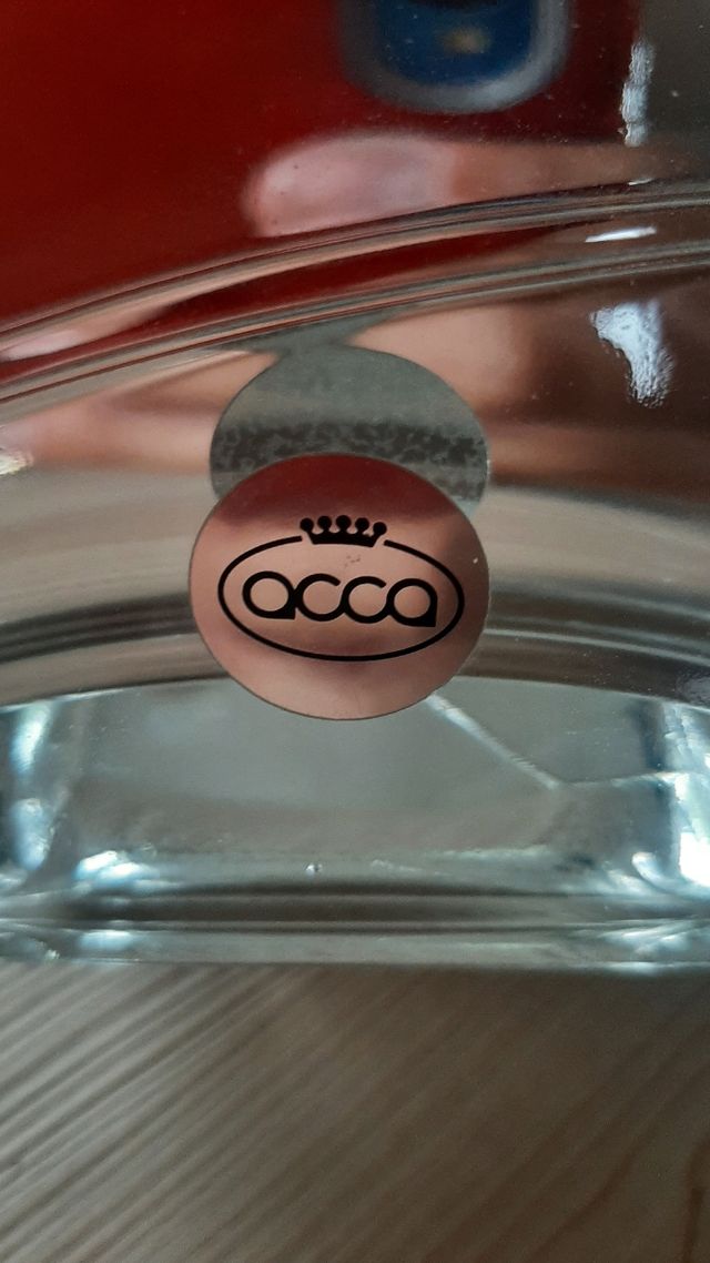 Vaso in vetro e argento