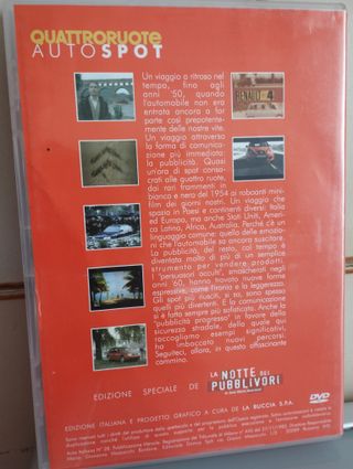 DVD Quattroruote Autospot 50 Anni di Spot